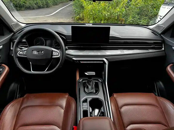 2022 Geely Vision X6 Pro, синий, 1347000 рублей - вид 9