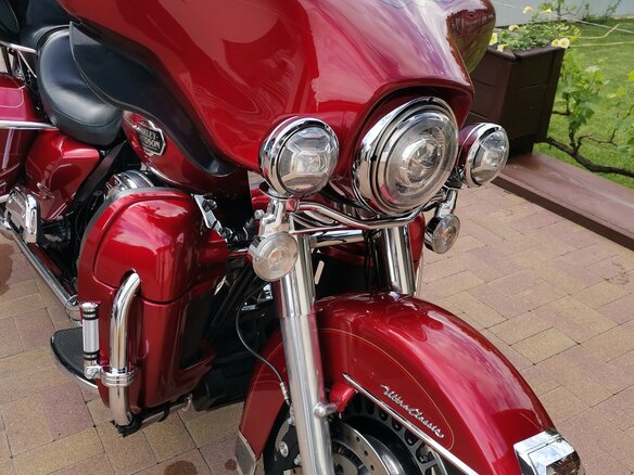 2012 Harley-Davidson Electra Glide, красный, 1340000 рублей - вид 2
