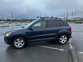 2014 Volkswagen Tiguan I Рестайлинг, синий, 1200000 рублей, вид 5