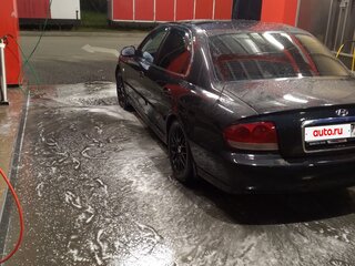 2008 Hyundai Sonata ТагАЗ IV (EF) Рестайлинг, чёрный, 600000 рублей, вид 4