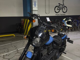 2022 Harley-Davidson Street Bob, синий, 1150000 рублей, вид 2