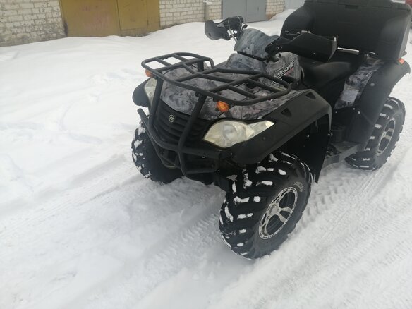 2012 CFMoto CF600-X6, серый - вид 7