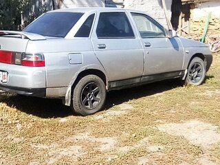 2002 Lada (ВАЗ) 2110, серебристый, 80000 рублей, вид 2