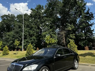 2012 Mercedes-Benz S-Класс 500 V (W221) Рестайлинг, чёрный, 1470000 рублей, вид 2