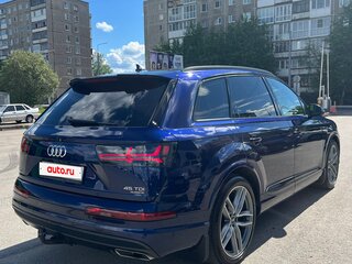 2019 Audi Q7 II (4M), синий, 4900000 рублей, вид 4