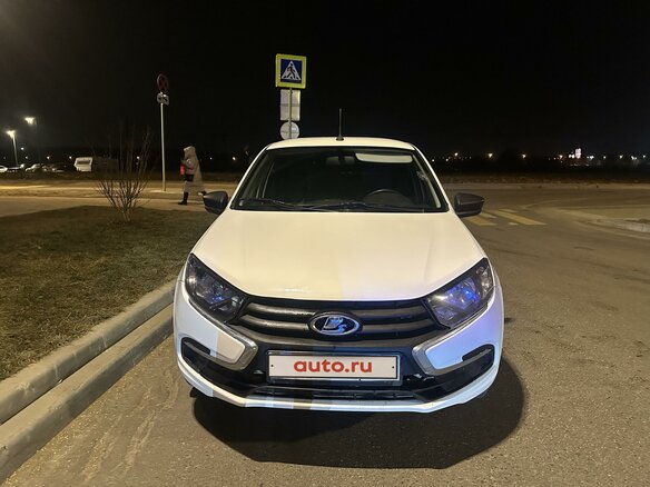 2021 Lada (ВАЗ) Granta I Рестайлинг, белый - вид 4