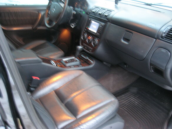 2004 Mercedes-Benz M-Класс 350 I (W163) Рестайлинг, чёрный - вид 11