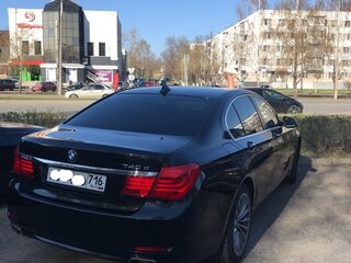 2011 BMW 7 серии 740d xDrive V (F01/F02/F04), чёрный, 1850000 рублей, вид 3