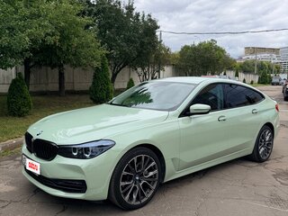 2019 BMW 6 серии Gran Turismo 620d xDrive IV (G32), синий, 3650000 рублей, вид 1