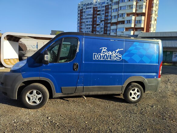 2006 Citroen Jumper, синий, 950000 рублей - вид 9