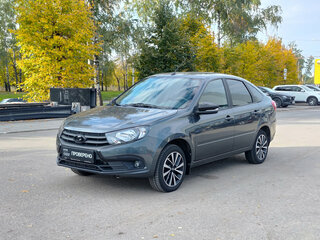 2024 Lada (ВАЗ) Granta I Рестайлинг, серый, 853000 рублей, вид 1