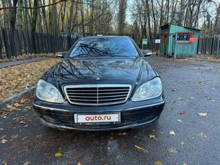 2003 Mercedes-Benz S-Класс 600 Long IV (W220) Рестайлинг, чёрный, 2000000 рублей, вид 1