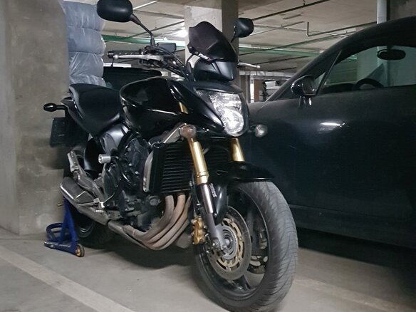 2008 Honda CB 600F Hornet, чёрный, 700000 рублей - вид 2