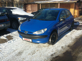 2000 Peugeot 206, голубой, 450000 рублей, вид 2