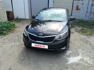 2015 Kia Rio III Рестайлинг, чёрный, 1000000 рублей, вид 1