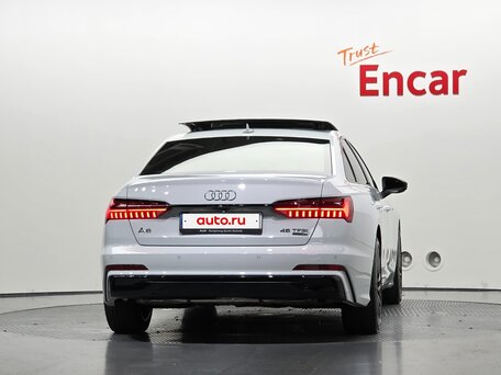 2025 Audi A6 45 TFSI V (C8) Рестайлинг, белый, 6400000 рублей, вид 4