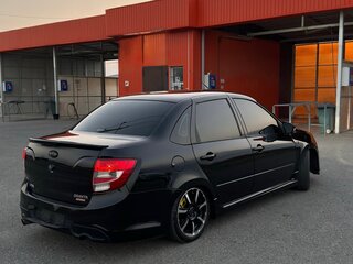 2015 Lada (ВАЗ) Granta Sport I, чёрный, 699000 рублей, вид 5