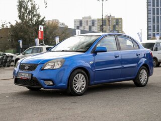 2010 Kia Rio II Рестайлинг, синий, 599000 рублей, вид 2