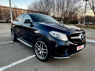 2017 Mercedes-Benz GLE Coupe 400 I (C292), синий, 5300000 рублей, вид 1