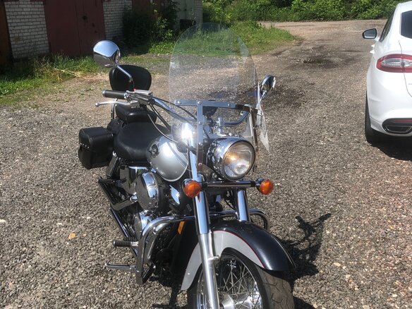 2003 Honda Shadow 750, серебристый, 600000 рублей - вид 13