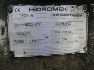 2012 Hidromek HMK 102B, белый, 3250000 рублей, вид 5