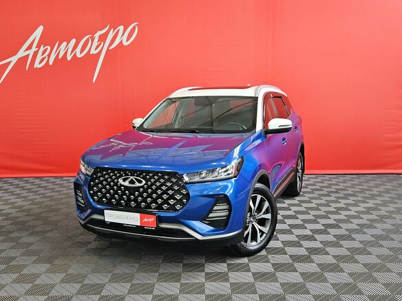 2020 Chery Tiggo 7 Pro I, синий, 1375000 рублей