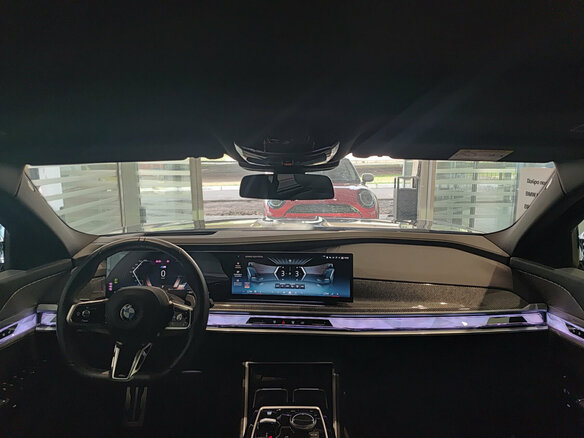 2023 BMW 7 серии 740d xDrive VII (G70), синий - вид 13