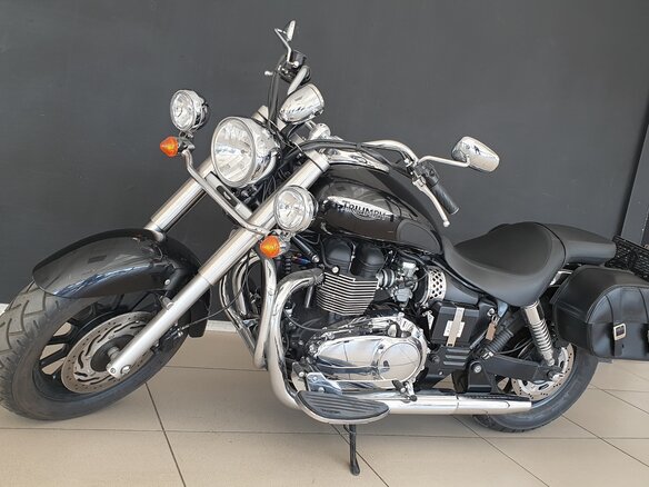 2013 Triumph America, чёрный - вид 7