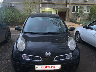 2008 Nissan Micra III (K12), чёрный, 720000 рублей, вид 2