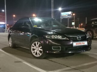 2006 Mazda 6 I (GG) Рестайлинг, чёрный, 580000 рублей, вид 1