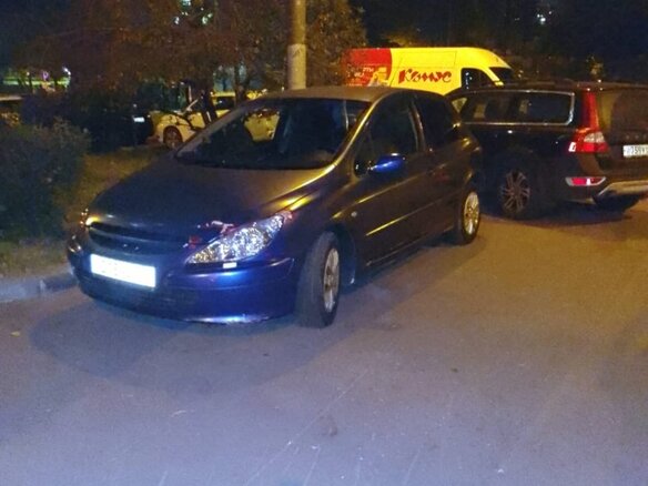 2002 Peugeot 307 I, синий, 290000 рублей