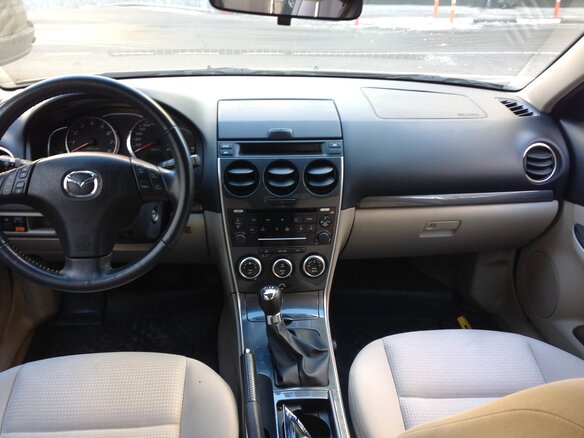 2005 Mazda 6 I (GG) Рестайлинг, зелёный - вид 9