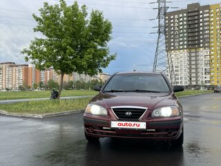 2009 Hyundai Elantra ТагАЗ III (XD2) Рестайлинг, красный, 380000 рублей, вид 4
