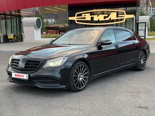 2017 Mercedes-Benz Maybach S-Класс 450 I (X222) Рестайлинг, чёрный, 3350000 рублей, вид 1