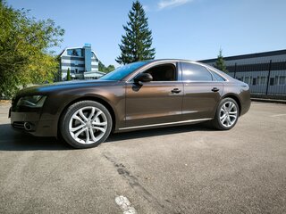 2011 Audi A8 III (D4), коричневый, 2300000 рублей, вид 1