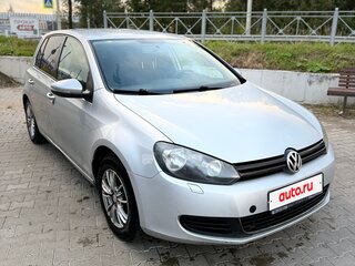 2011 Volkswagen Golf VI, серебристый, 580000 рублей, вид 4