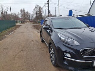 2019 Kia Sportage IV Рестайлинг, чёрный, 2150000 рублей, вид 3