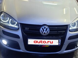 2007 Volkswagen Golf V, серебристый, 650000 рублей, вид 2