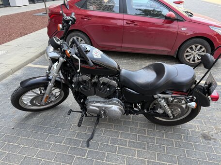 2007 Harley-Davidson Sportster 883, чёрный, 620000 рублей, вид 5