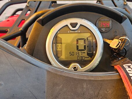 2008 BRP Can-Am Outlander MAX 650, красный, 750000 рублей, вид 5