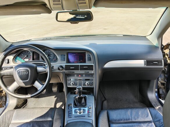 2005 Audi A6 III (C6), синий, 600000 рублей - вид 9