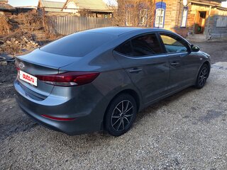 2016 Hyundai Elantra VI (AD), серый, 1200000 рублей, вид 4
