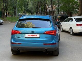 2010 Audi Q5 I (8R), голубой, 1380000 рублей, вид 5