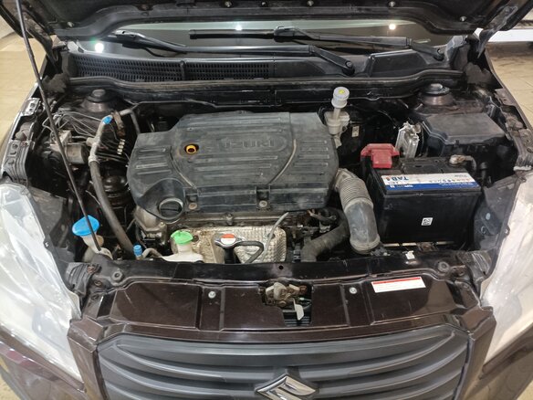 2014 Suzuki SX4 II (S-Cross), коричневый, 1200000 рублей - вид 4