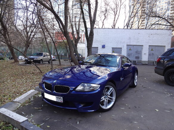 2007 BMW Z4 M, синий - вид 5
