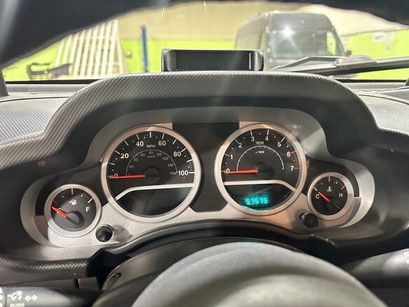 2008 Jeep Wrangler III (JK), красный, 3500000 рублей - вид 5