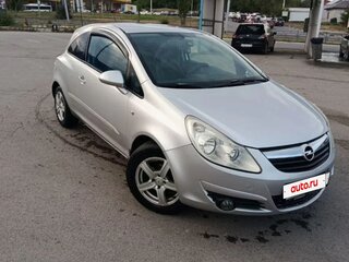 2007 Opel Corsa D, серебристый, 353000 рублей, вид 4