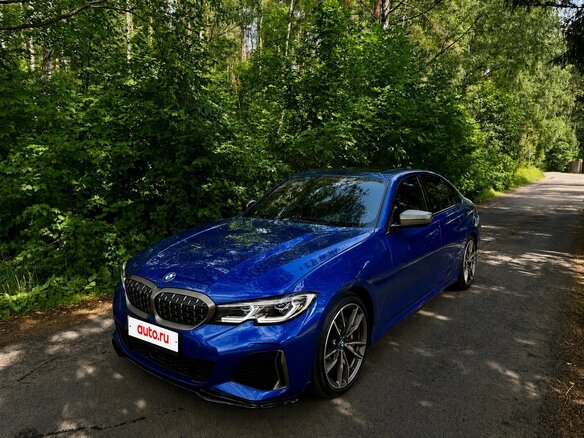 2020 BMW 3 серии M340i xDrive VII (G2x), синий, 4300000 рублей - вид 4