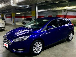 2016 Ford Focus III Рестайлинг, синий, 1390000 рублей, вид 1
