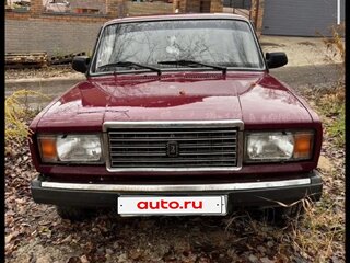 2003 Lada (ВАЗ) 2107, пурпурный, 120000 рублей, вид 2